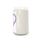 Soy Candle — “Walk Boldly, Trust Deeply, Stay Divinely Guided” Inspirational Heart Scented Candle (13.75 oz)