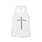 Women's Ideal Racerback Tank - "Faith Over Fear"