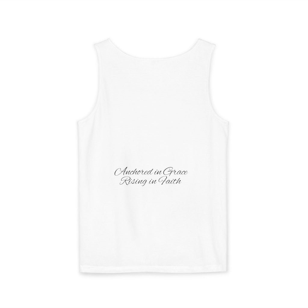 Cross Tank Top – "Only God Can Judge Me" Christian Graphic Tank