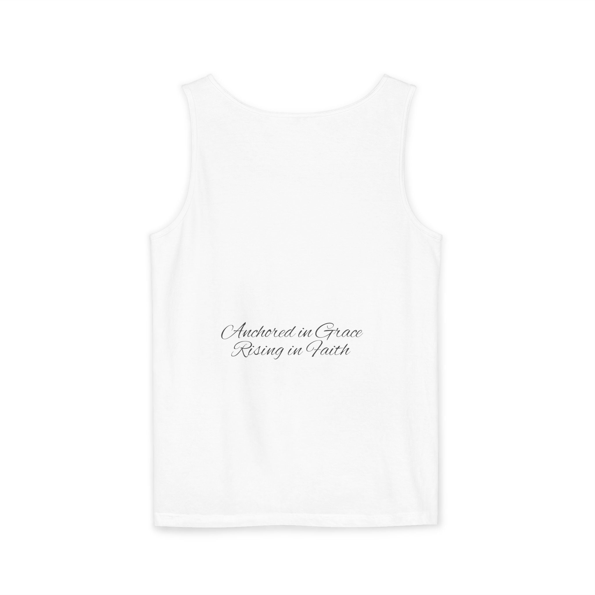 Cross Tank Top – "Only God Can Judge Me" Christian Graphic Tank