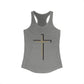 Women's Ideal Racerback Tank - "Faith Over Fear"