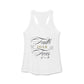 Women's Ideal Racerback Tank - "Faith Over Fear"