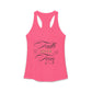 Women's Ideal Racerback Tank - "Faith Over Fear"