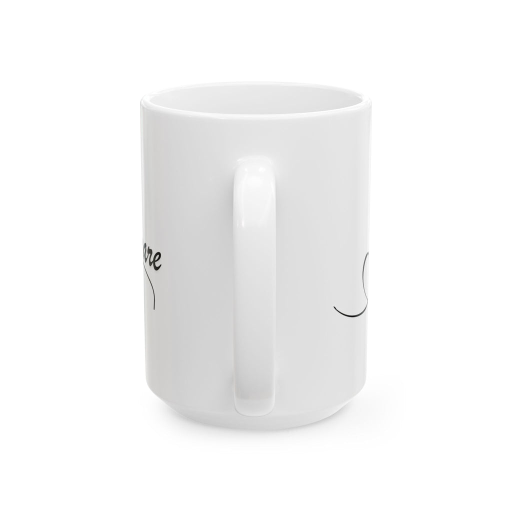 Made With Love   Served With Love Ceramic Mug — Handwritten Heart Coffee Cup (15oz)