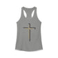 Women's Ideal Racerback Tank - "Faith Over Fear"