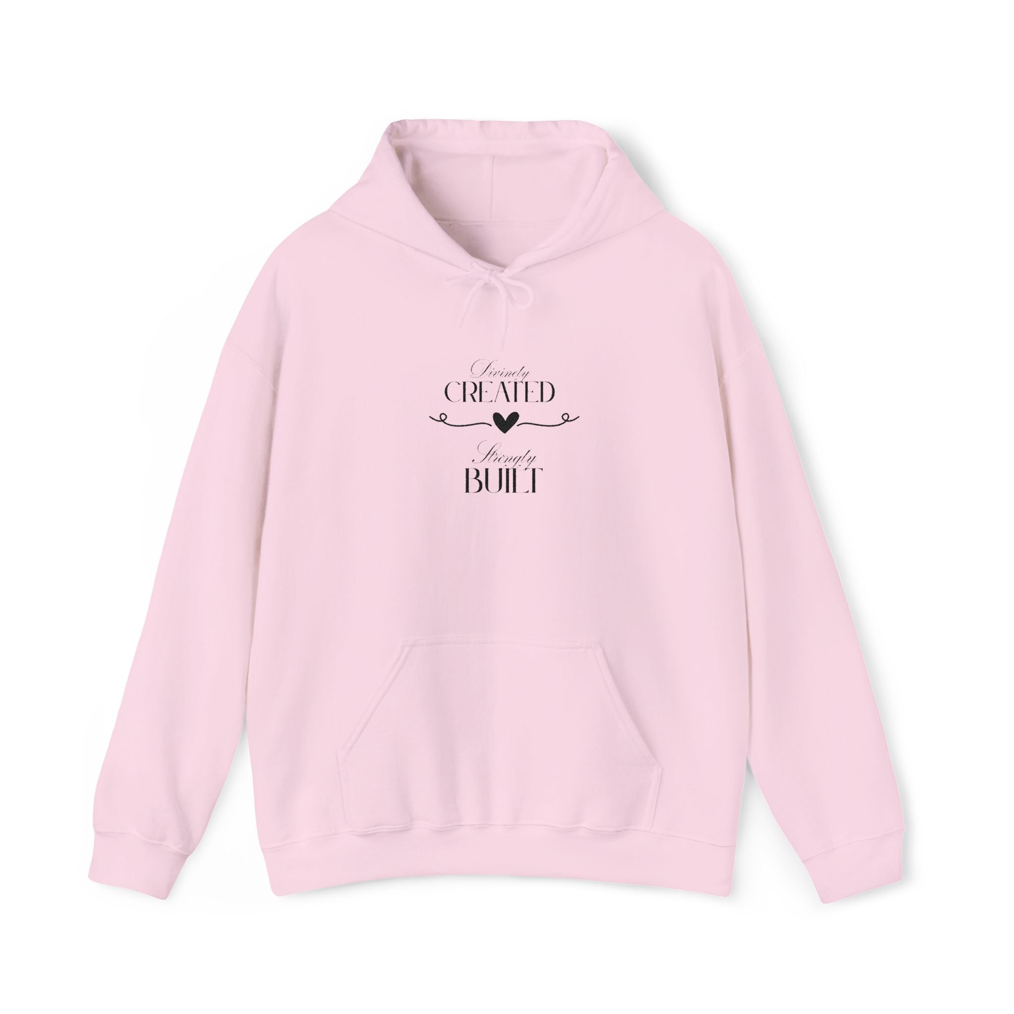 Comfy warm vintage inspired unisex hoodie with kangaroo pocket